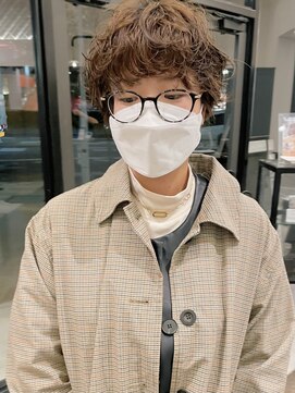 ヘアーアイスカルテット(HAIR ICI QUARTET) ショート　パーマ　無造作パーマ