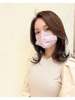 ラドンナアデッソ(LA.DONNA ADDESSO) 韓国スタイル/マットブラウン[岐阜]