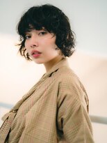 アグ ヘアー ラーク 三島本町タワー店(Agu hair lark) 《Agu hair》無造作ニュアンスパーマ×レイヤーBOB４