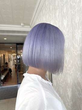 ヘアスタジオ アルス 御池店(hair Studio A.R.S) グラデーションラベンダーシルバー