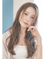 アルテ(ARTE)&nbsp;【ARTE表参道/青山】顔まわりレイヤーセミロング×透明感カラー