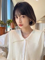 ミンクス ギンザ セントラル(MINX ginza central) 韓国風ボブ×ダークアッシュインナーカラー