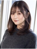 【白川】20代30代40代レイヤーカット寒色系カラー23.2.17