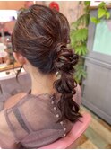 大人かわいいヘアアレンジ20代30代40代☆髪質改善【行徳駅】