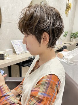 クーナバイトマト 横浜(Cuna by TOMTO) 【YUYA】ショートパーマ_マッシュパーマ_無造作ショート