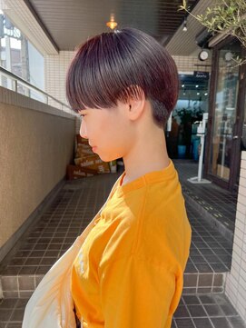 サロン シー(salon sea) salon sea サロンスタイル　刈り上げマッシュショート　大野