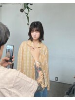 トレス(TRESS)&nbsp;外ハネボブ　くびれミディ　マッシュウルフ　艶ボブ