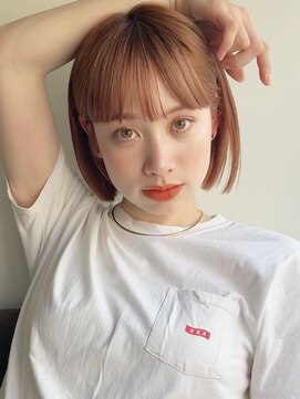 ローネス(LONESS) ぱつっと王道切りっぱなしボブ◎