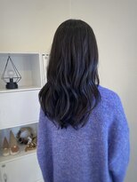 ヘアメイク コモレビ(hairmake komorebi) 【山本智文】ブルーブラック