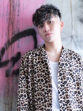 ハバナ 渋谷(HAVANA) 束感モテる/刈り上げマッシュ/無造作パーマ/メンズハイライト/