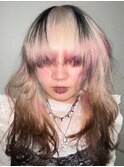 ケアブリーチ デザインカラー レイヤーカット