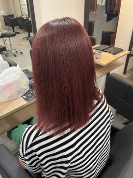 ラフ 難波店(LAFF) #セミディ#シアーカラー#ショートヘア#姫カット#ダークアッシュ