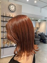 アヴァンスアンス 広島袋町店(AVANCE.ens)&nbsp;オレンジブラウンカラー