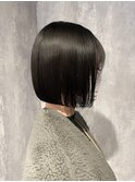 髪質改善＊マチルダボブアッシュカラー＊美髪【Zina船橋】