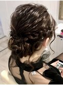 【結婚式ヘアアレンジ】パーティセット二次会懇親会ヘア