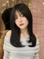 ルームバイシー 新宿(Loom. by Sea)&nbsp;小顔くびれヘア×ココアブラウン【新宿/韓国ヘア】