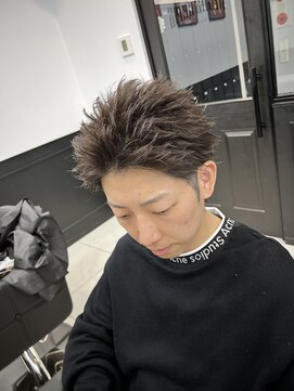 メンズラピス 栄店(Men's Lapis) スパイキーショートツーブロックアップバンク