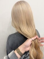 オル(Olu)&nbsp;【MASAYA】ミルクティーベージュ×ハイトーンカラー