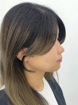 ビューブルー 亀戸錦糸町(VIEW BLUE)&nbsp;◎美髪カールピンクブラウンロングセミディ似合わせ前髪