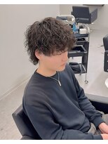 ブライト(BRIGHT)&nbsp;マッシュウルフ無造作パーマ