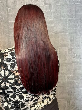 ダブ(DAB) 【ブリーチなしカラー】カシスレッド 栃木 宇都宮 鹿沼 日光