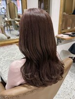 サンバイセライロ 千葉(SAN. by celilo)&nbsp;ピンクブラウン × くびれ巻き【千葉優希】