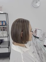 ブラウン(Brown) 褒められすぎちゅうい★白髪ぼかしハイライト