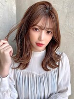 プラチナ(PLATINA) 前髪シースルー顔まわりレイヤーブリーチダブルカラー