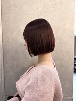 ルームバイシー 新宿(Loom. by Sea)&nbsp;顔まわりカット/韓国ボブ/暖色カラー/新宿