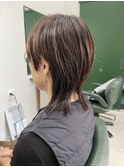 デザイン性重視◎ マッシュウルフショート