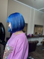 アーサスバイヘッドライト 水戸城南2丁目店(ursus by HEADLIGHT)&nbsp;【LEN】ブルー　ボブ