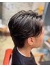 【平日限定メンズ】　カット＋パーマ＋魔法のバブル　￥9900→￥8250