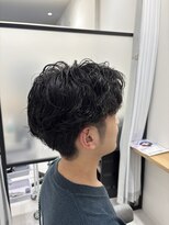 メンズヘアーログ 錦糸町(Men's hair L.O.G)&nbsp;メンズ　刈り上げショート　ニュアンスパーマ