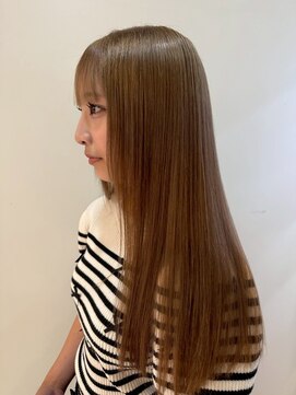 パーミル ヘア クマモト(permille ‰ hair Kumamoto) ロング×ベージュ