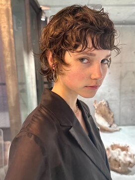 スクリーンギンザメゾン 銀座(SCREEN GINZA MAISON.) 黒髪カタログ/クラゲヘアー/オリーブ/銀座