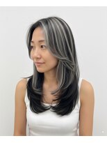 ヴィムヘアー(VIM hair)&nbsp;トレンドスタイル♪抜け感×透明感ハイライトカラー◎