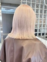 サンクプロジェクト(cinq PROJECT)&nbsp;ミルクティーベージュダブルカラーハイトーンレイヤーカット韓国