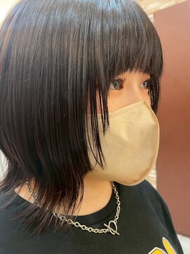 髪質改善/顔周りレイヤーカット/グレージュ[千葉/千葉駅]