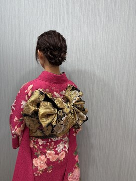 振袖着付け+ヘアセット