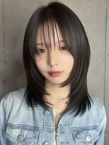 クーエフー(coo et fuu) 小顔冬カットふんわりレイヤー大人可愛いナチュラルブラウン