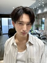 ファルベ(Farbe)&nbsp;サーフカール/刈り上げセンターパート/波巻きツイストスパイラル