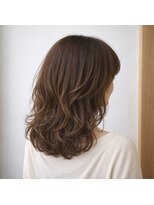 スープレックス ヘアーデザイン(SOUPREX HAIR DESIGN)&nbsp;セミロングデジタルパーマ　20代 30代 40代 50代 60代　髪質改善