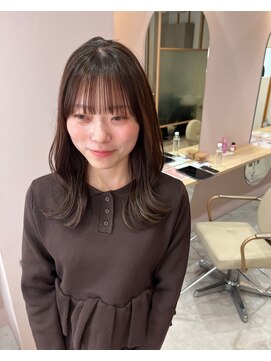 フィーカ(fika) 柔らかい質感☆マロンカラー大人ガーリー