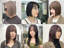 ネンドヘアー(nendo_hair)の雰囲気（ボブ/顔まわりレイヤー/レイヤーボブ/ハッシュカット/韓国風ヘア）