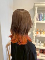 ラファンジュ ヘアー(Rohange hair)&nbsp;レッド/グラデーションカラー/ブラウンアッシュ