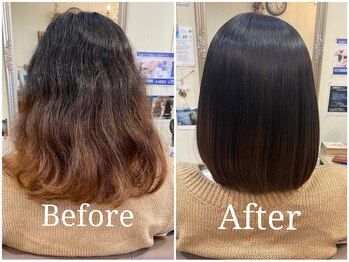 ヘアサロン アリス(hair salon Alice)の写真/くせ毛やうねりで悩む方の為の縮毛矯正専門サロン。髪質に合わせた施術で艶髪へ導きます