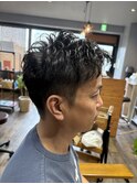 ショートルーズパーマ