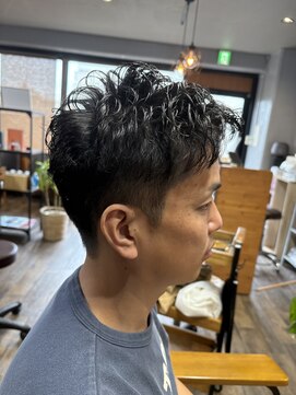 スカイフィールドヘアー(SKY FIELD HAIR) ショートルーズパーマ