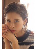 ミルクティーアッシュショート