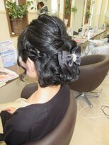 コアフィールフィス(COIFFURE fils)&nbsp;お呼ばれアップ